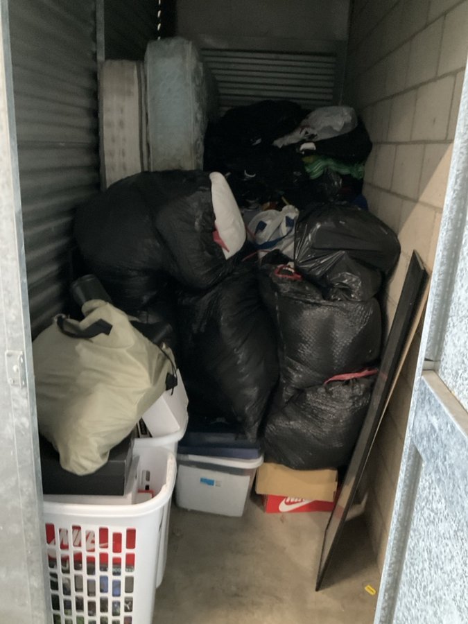 5 x 10 storage unit in Corona, CA