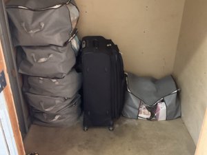 5 x 5 storage unit in Corona, CA