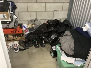 5 x 5 storage unit in Bloomington, CA
