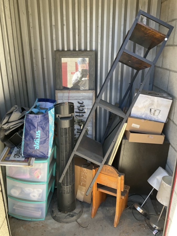 5 x 5 storage unit in Riverside, CA
