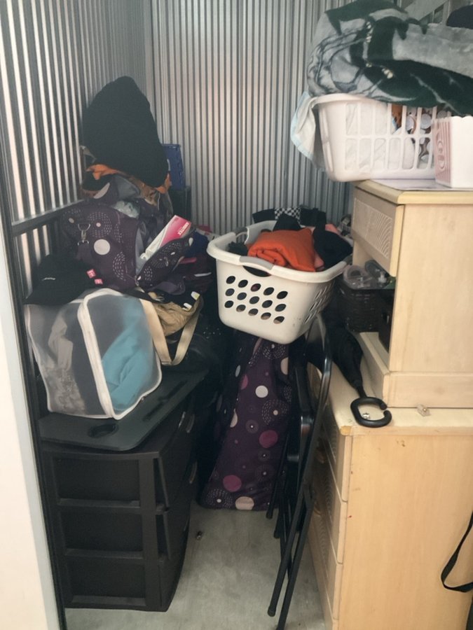 5 x 10 storage unit in Corona, CA