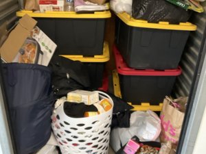 5 x 5 storage unit in Fontana, CA
