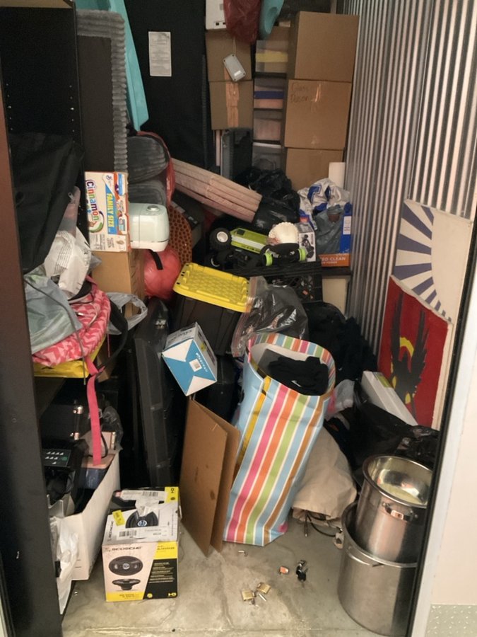 5 x 10 storage unit in Corona, CA