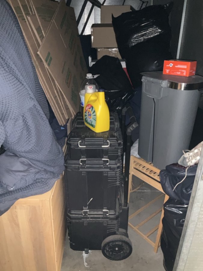 6 x 12 storage unit in Fontana, CA