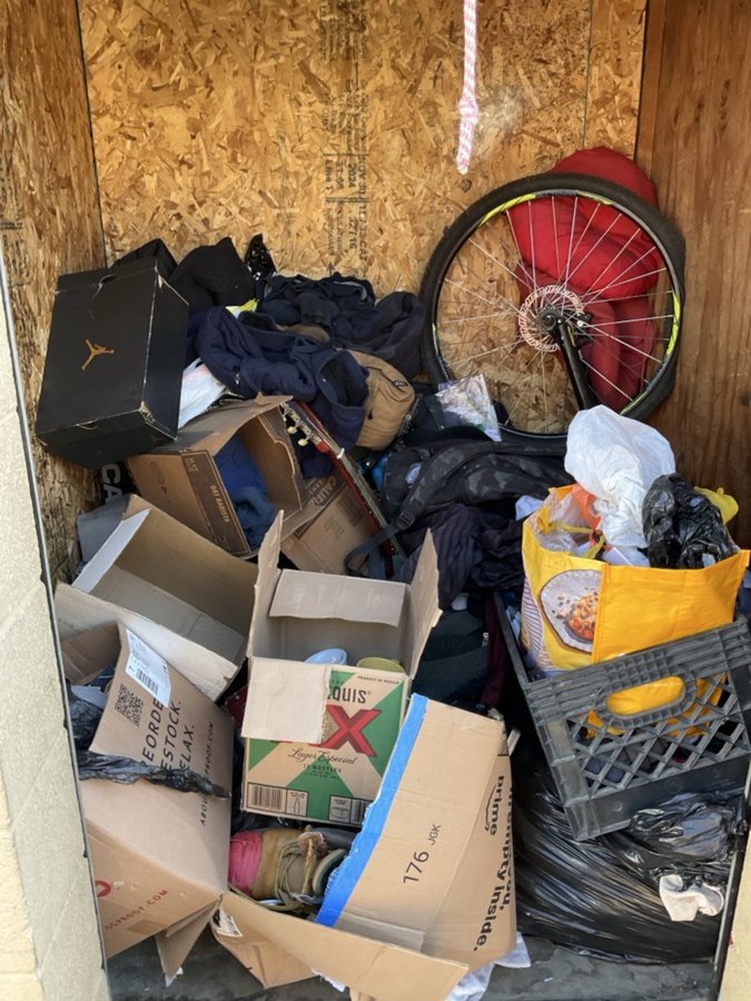 5 x 5 storage unit in Riverside, CA