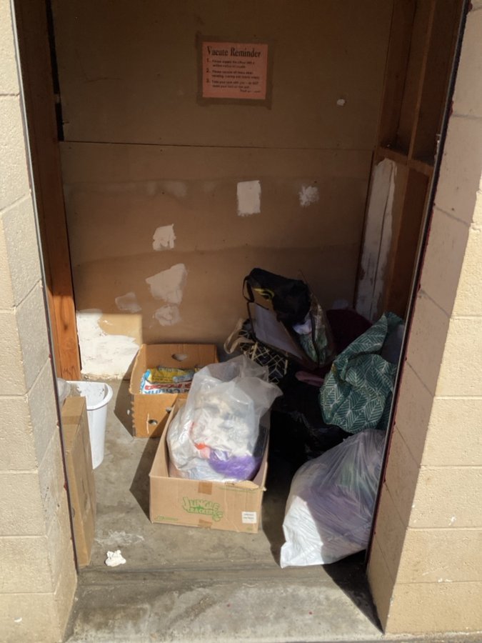 5 x 5 storage unit in Riverside, CA