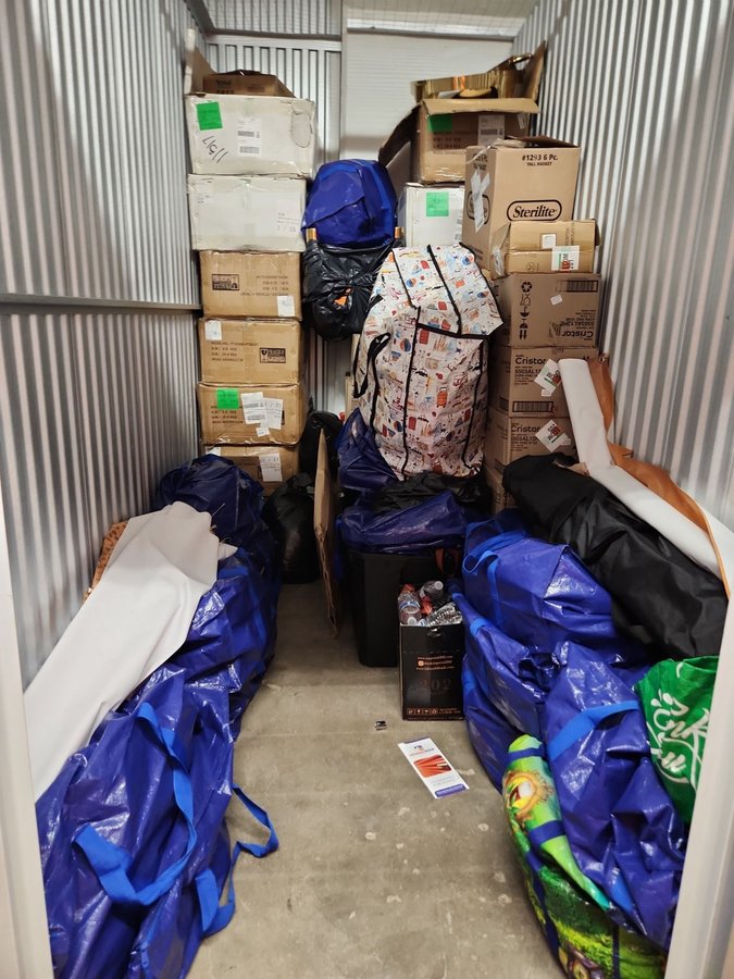 5 x 10 storage unit in Bronx, NY