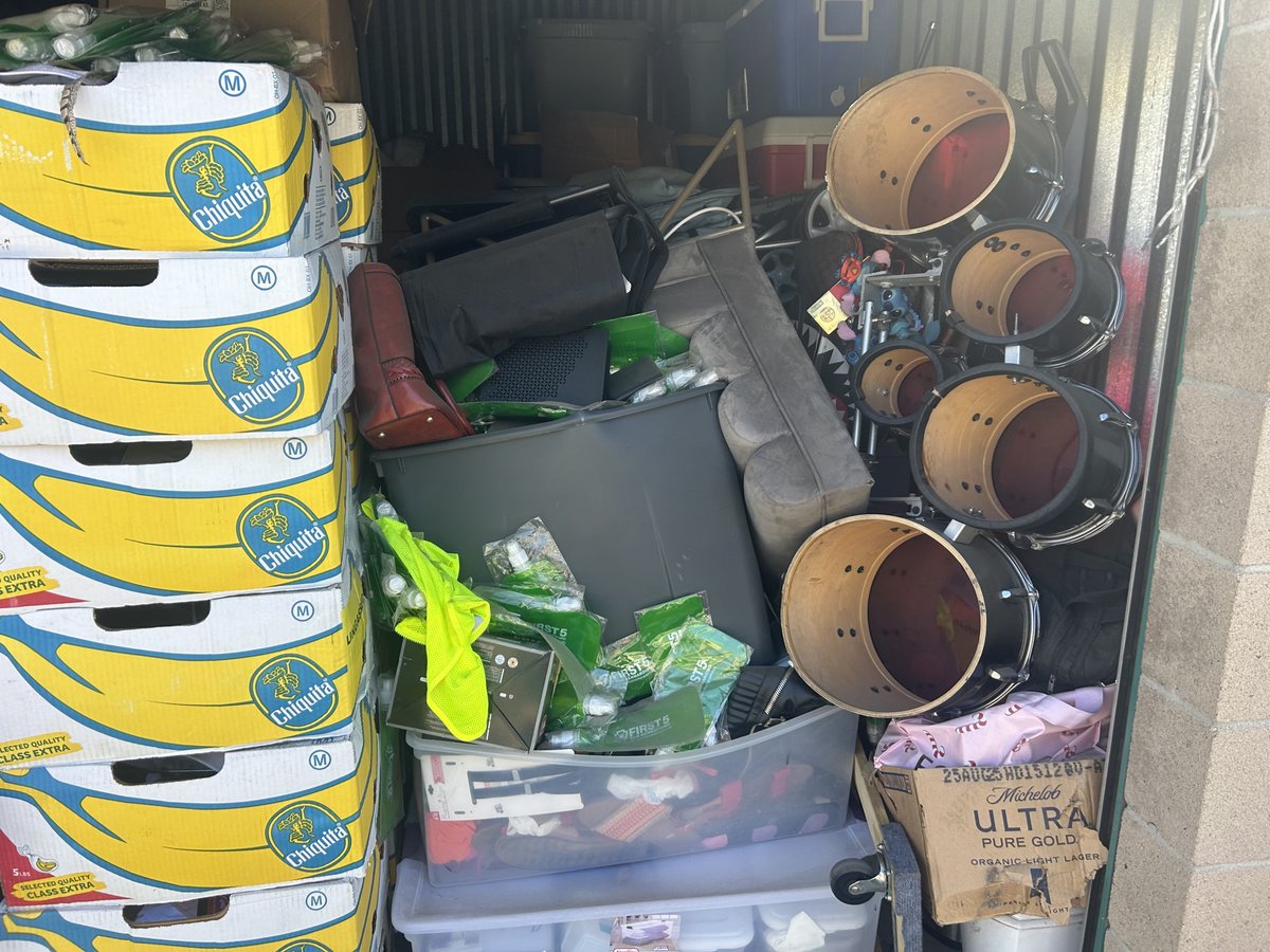 10 x 10 storage unit in Moreno Valley, CA