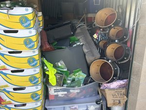 10 x 10 storage unit in Moreno Valley, CA