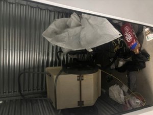 5 x 5 storage unit in San Diego, CA
