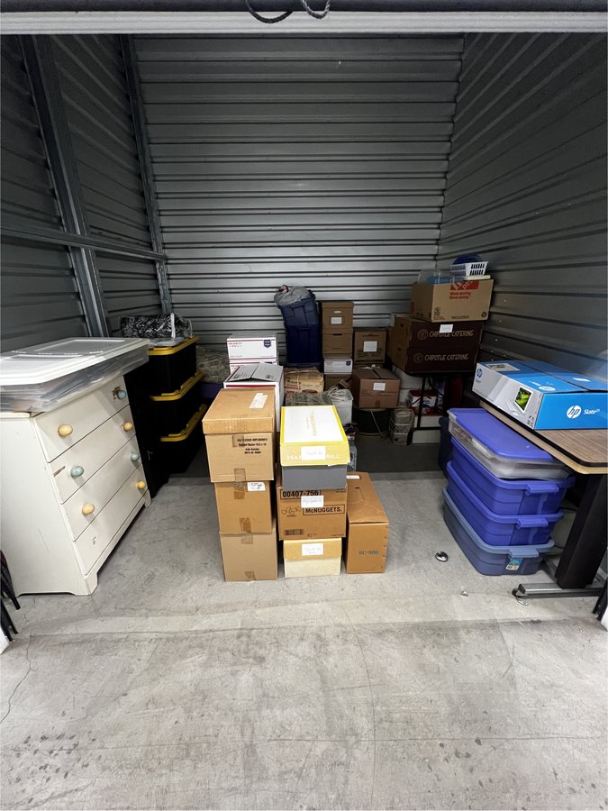 10 x 10 storage unit in El Monte, CA