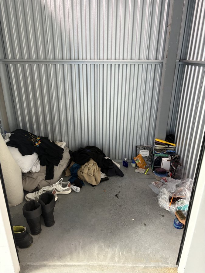 5 x 5 storage unit in Summerville, SC