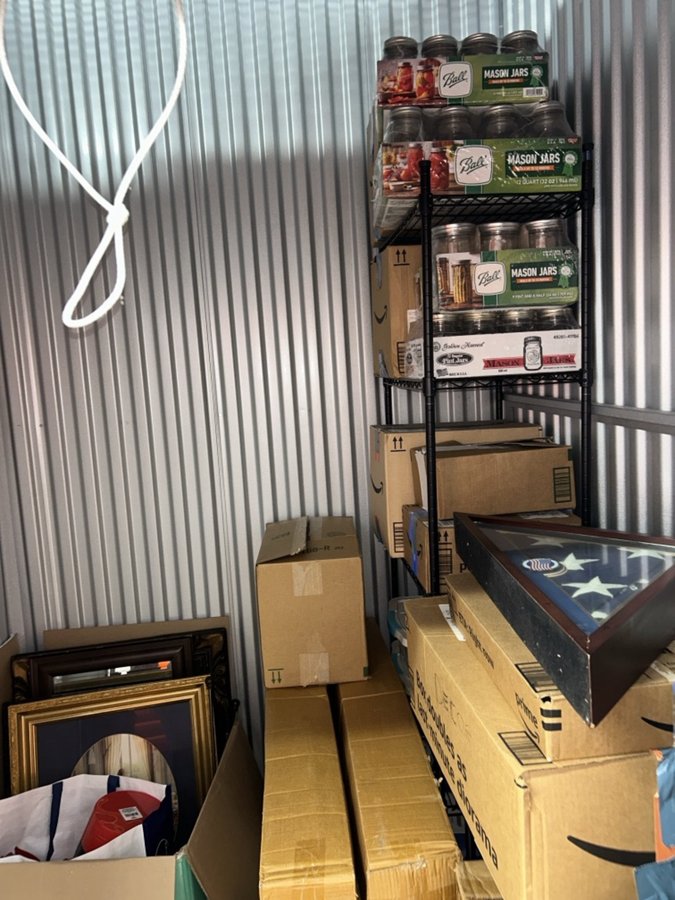 5 x 5 storage unit in Chesapeake, VA