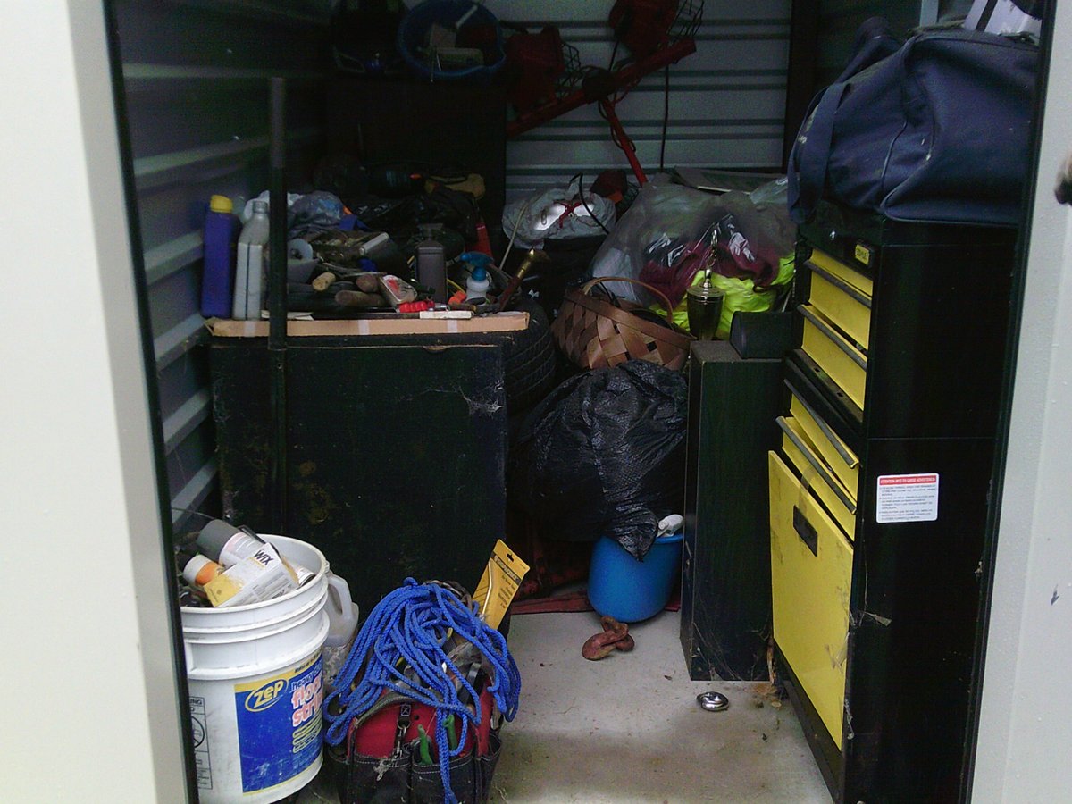 5 x 9 storage unit in Fredericksburg, VA