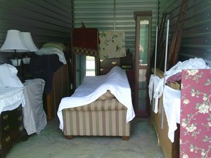 10 x 20 storage unit in Fredericksburg, VA