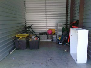 10 x 20 storage unit in Fredericksburg, VA