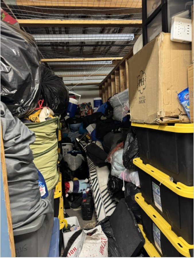 6 x 18 storage unit in Mammoth Lakes, CA