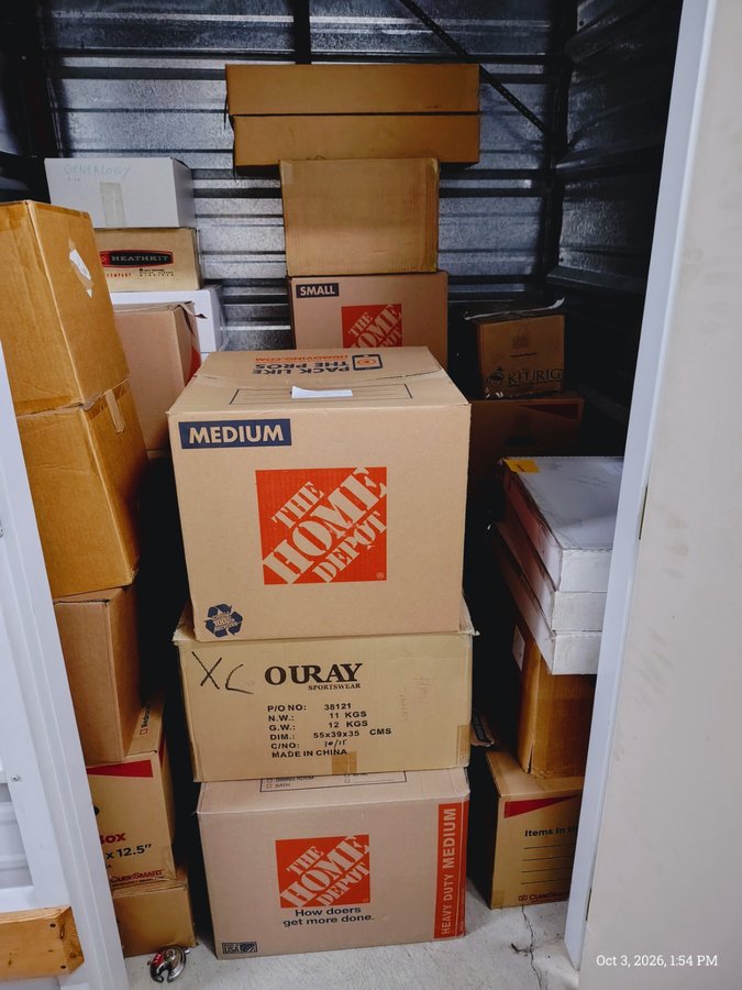 5 x 5 storage unit in Littleton, CO