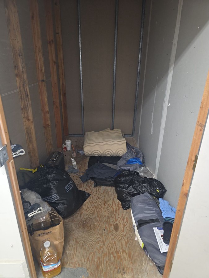 5 x 10 storage unit in San Francisco, CA
