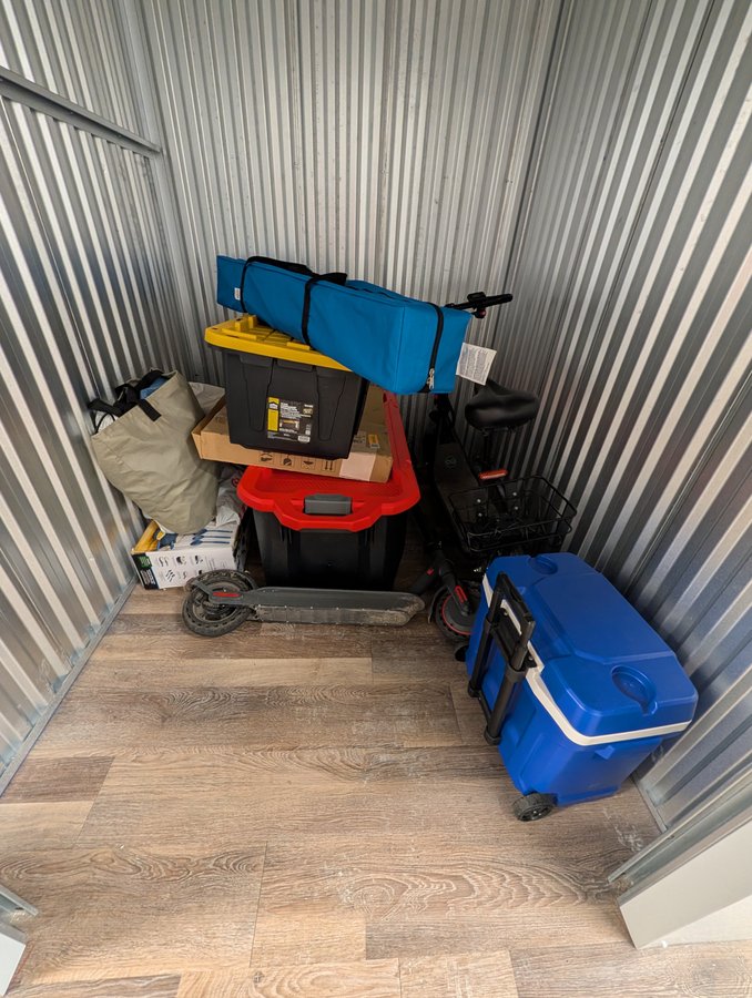 5 x 5 storage unit in Oshkosh, WI