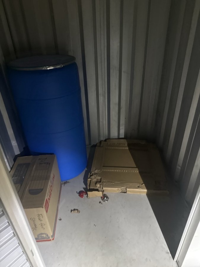5 x 5 storage unit in Patchogue, NY