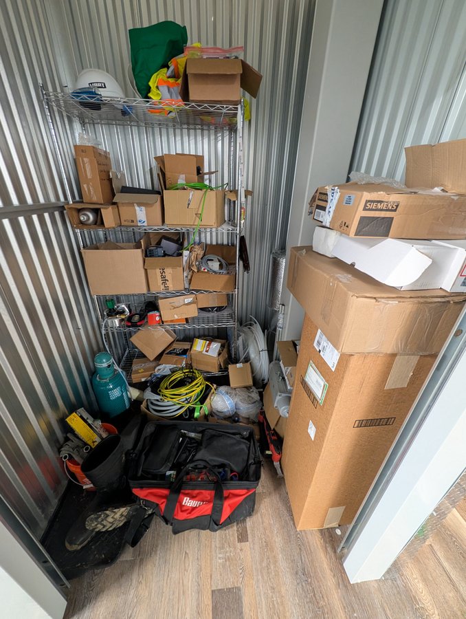5 x 5 storage unit in Oshkosh, WI