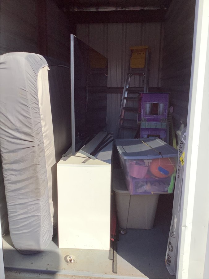 5 x 10 storage unit in Hyannis, MA