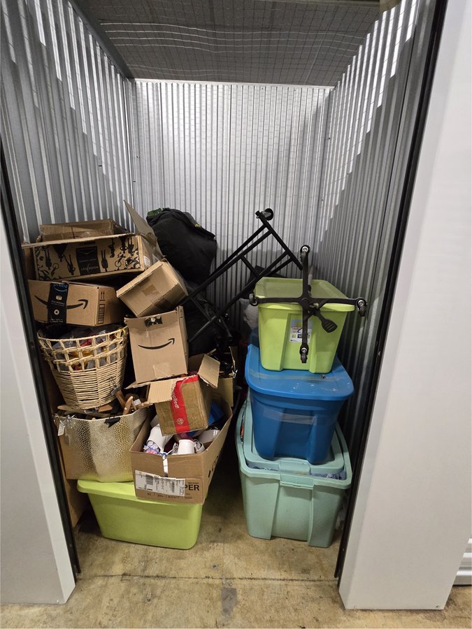 5 x 5 storage unit in Monroe, NC