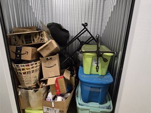 5 x 5 storage unit in Monroe, NC