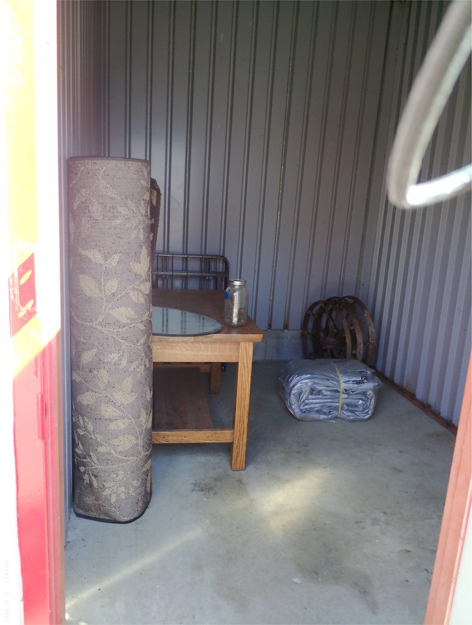 7 x 10 storage unit in Longmont, CO
