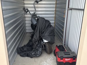 5 x 10 storage unit in Wilmington, NC