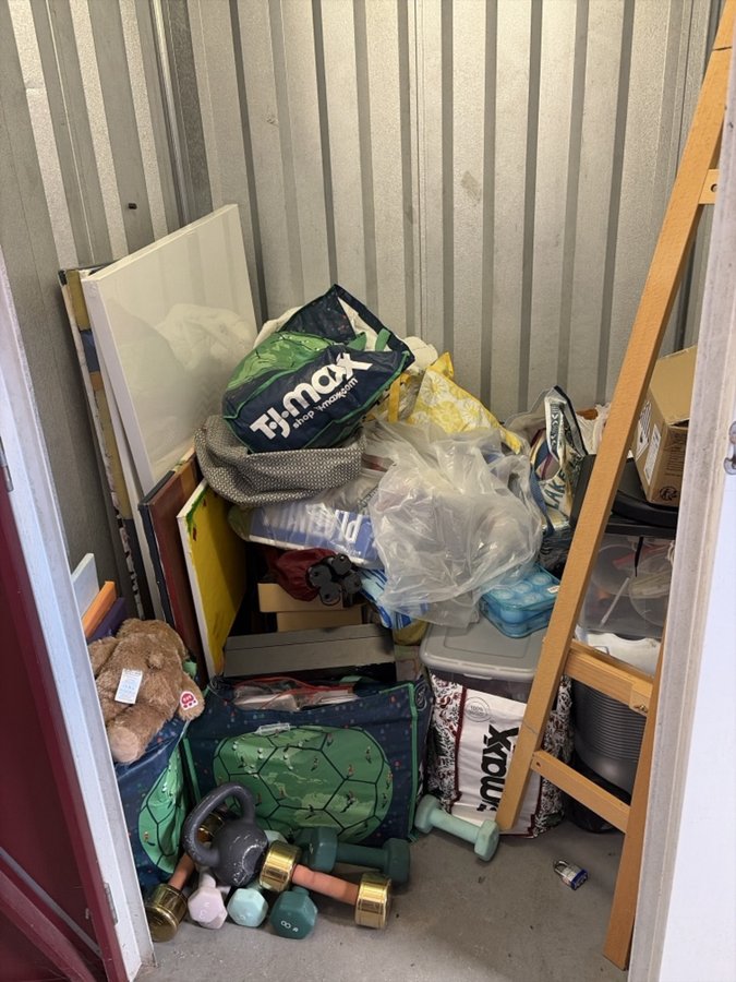 5 x 5 storage unit in Wilmington, NC