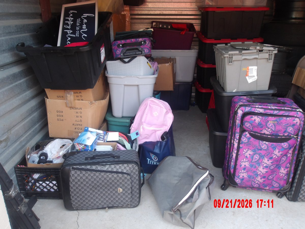 10 x 10 storage unit in Nashville, TN