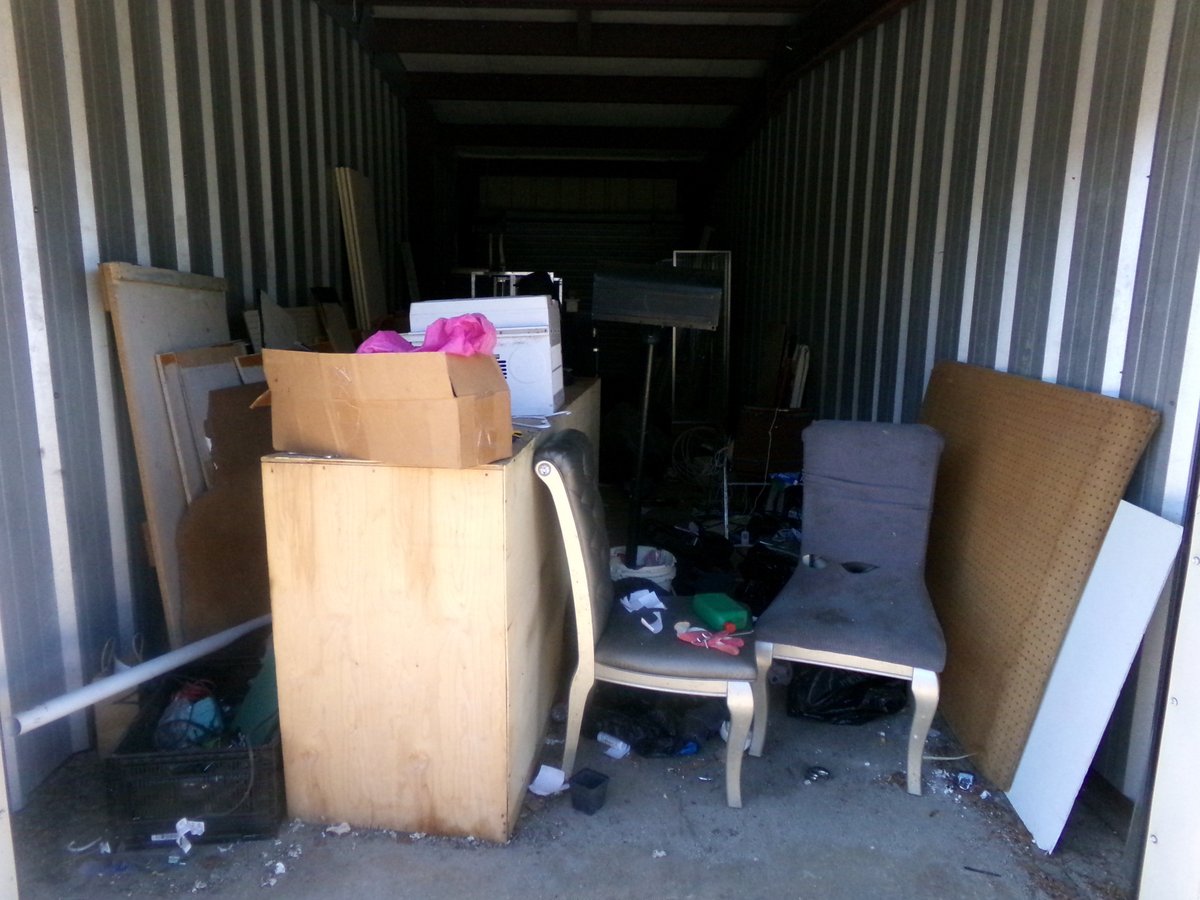 10 x 30 storage unit in Lewiston, ME