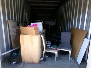 10 x 30 storage unit in Lewiston, ME