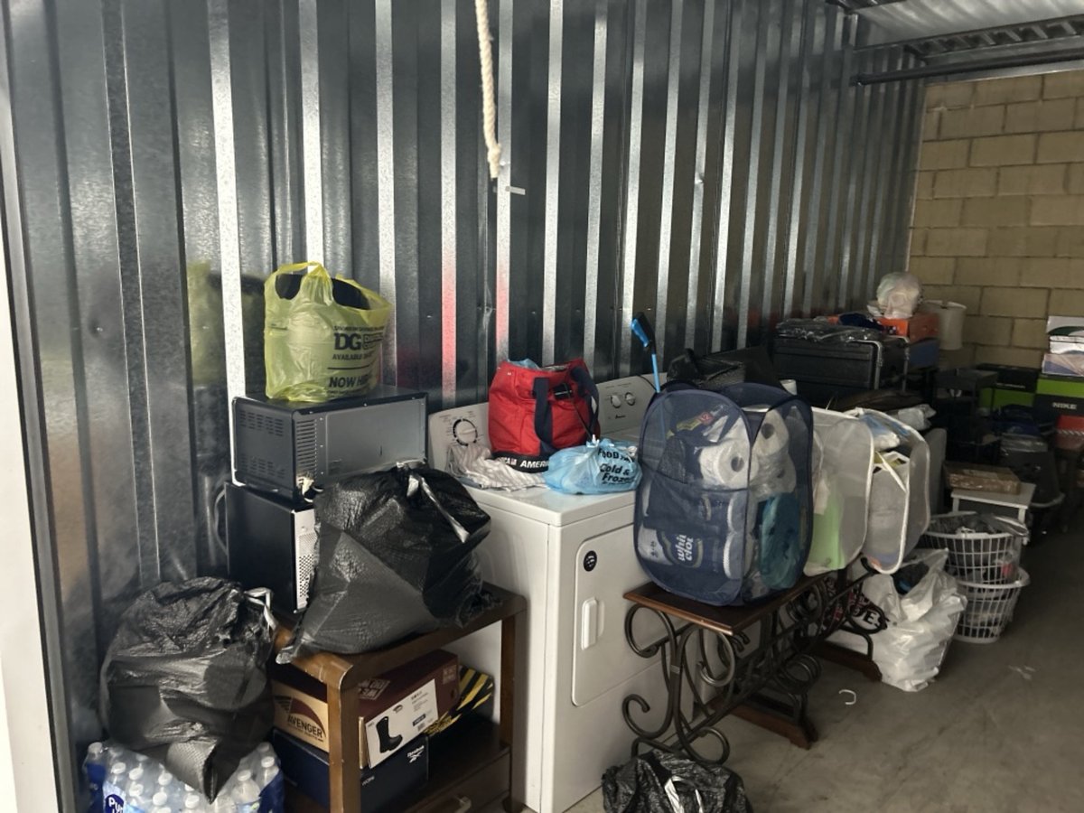 10 x 20 storage unit in Fayetteville, NC