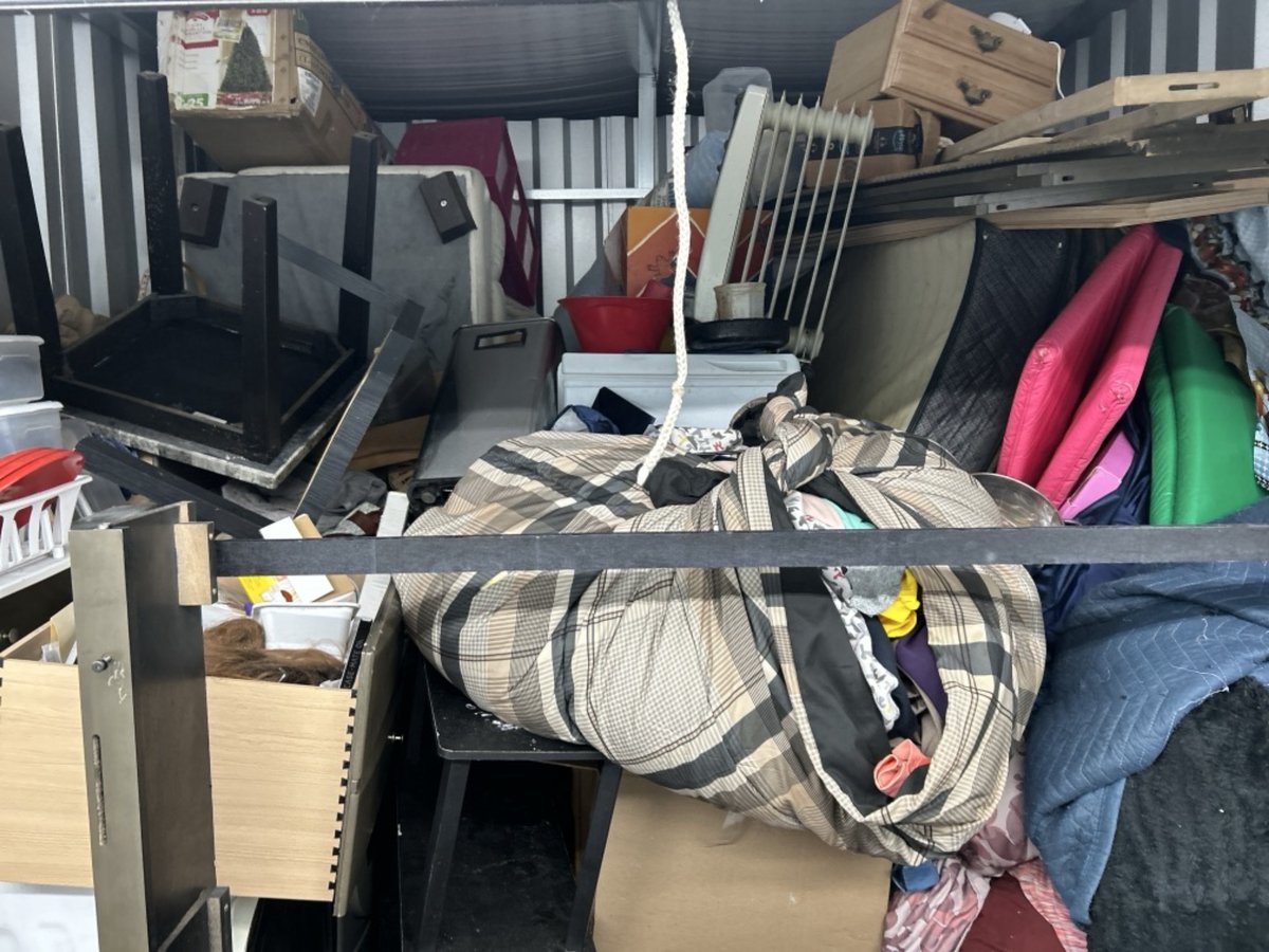 10 x 10 storage unit in Fayetteville, NC