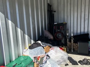 10 x 10 storage unit in Fayetteville, NC