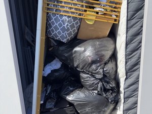 5 x 10 storage unit in Wilmington, NC