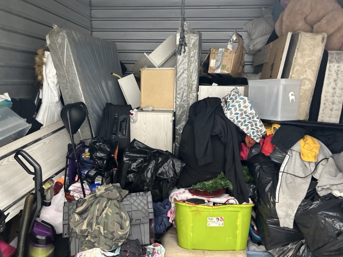 10 x 10 storage unit in Fayetteville, NC