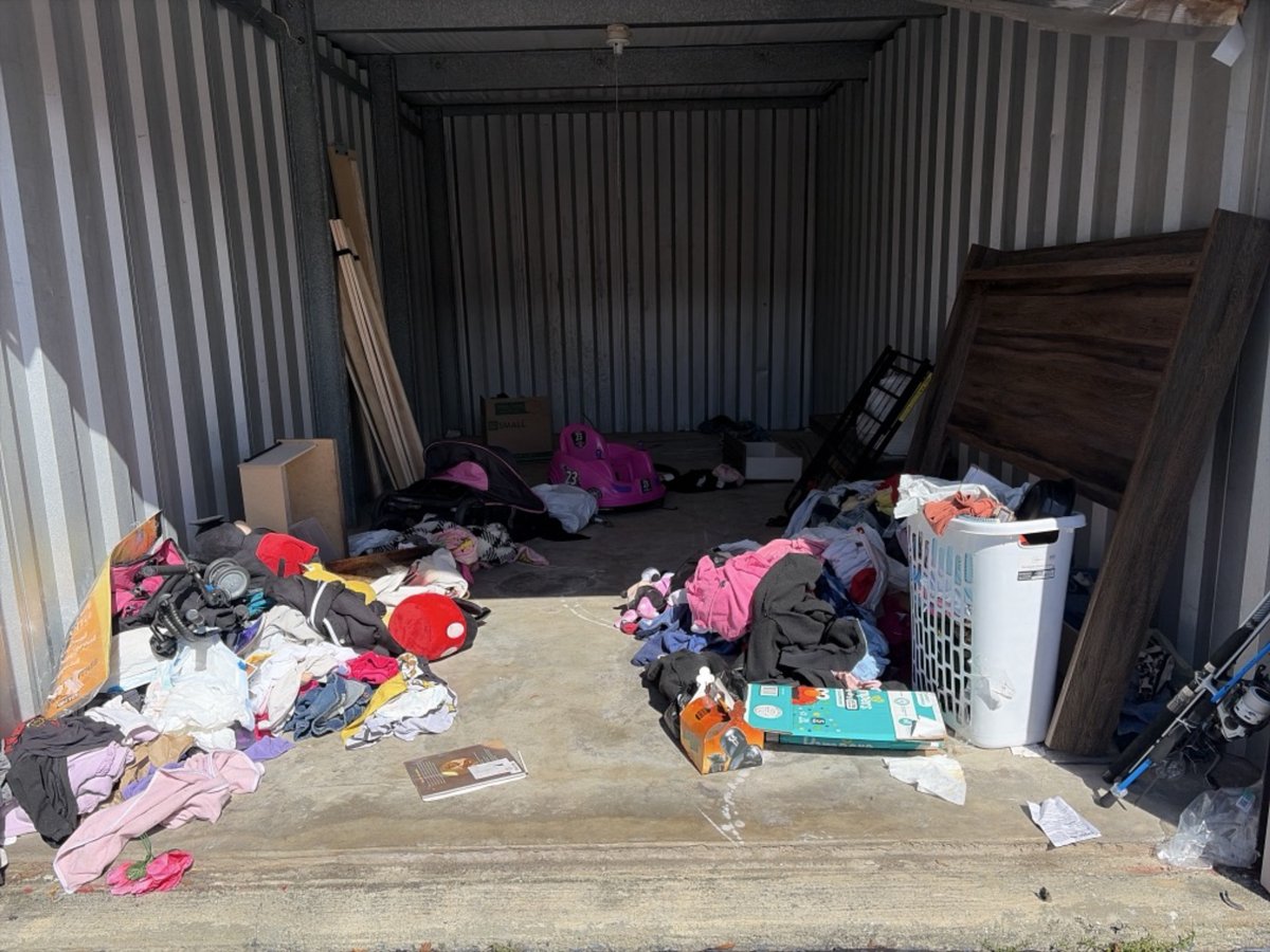 10 x 20 storage unit in Wilmington, NC
