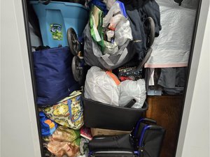 5 x 10 storage unit in Warrington, PA