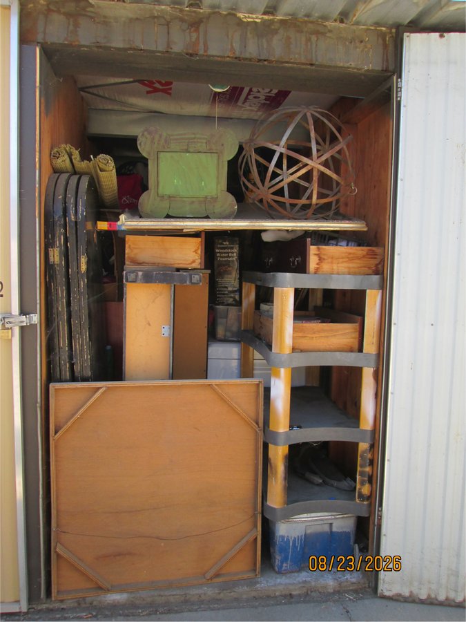 5 x 15 storage unit in Bakersfield, CA