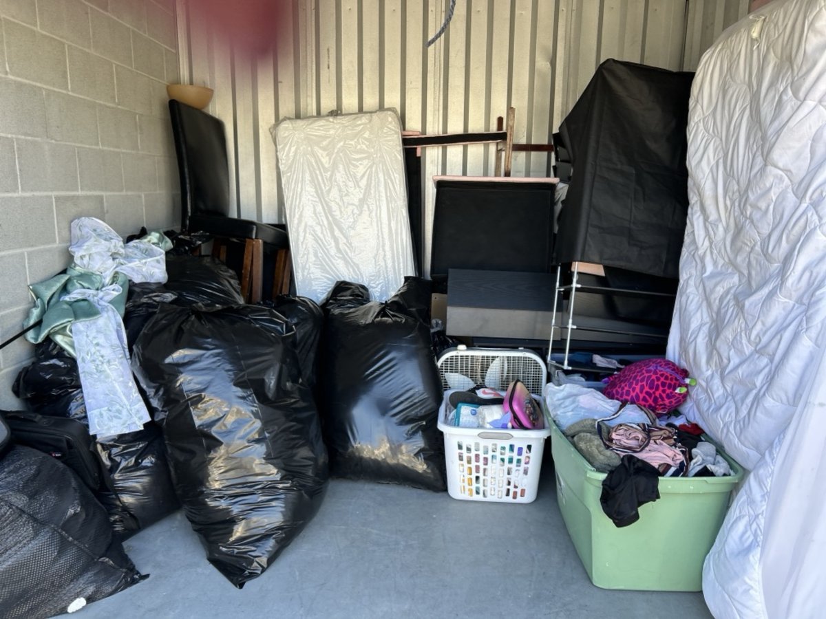 10 x 10 storage unit in Fayetteville, NC