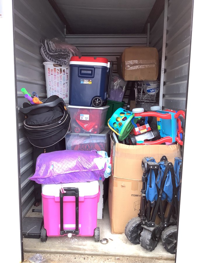 5 x 10 storage unit in Fall River, MA