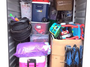 5 x 10 storage unit in Fall River, MA