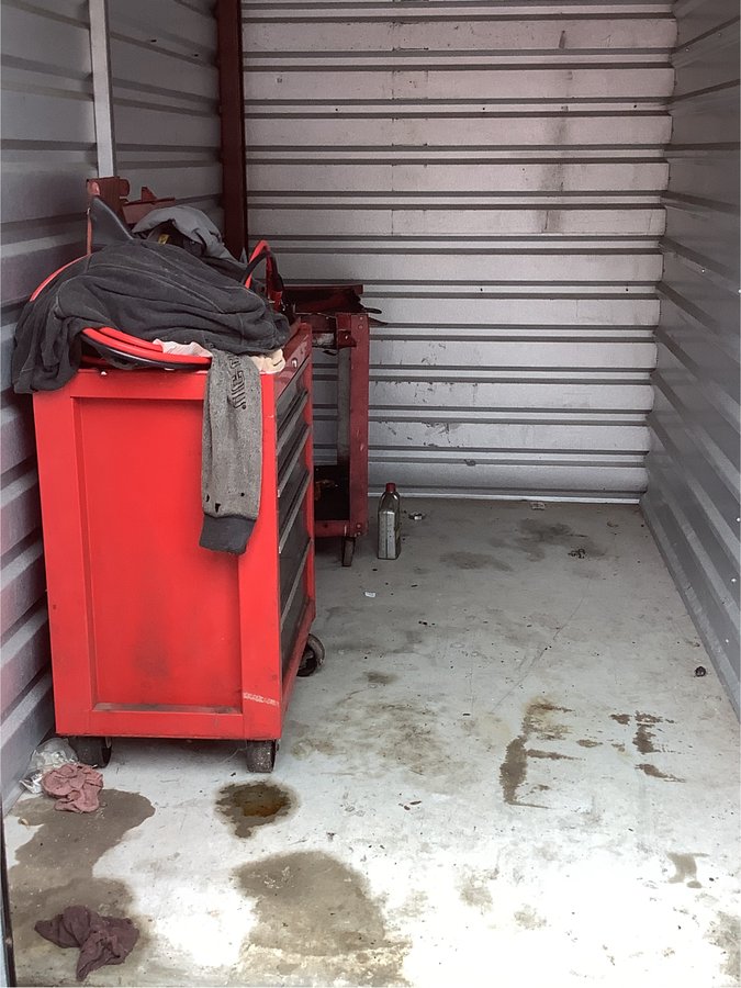 5 x 10 storage unit in Fall River, MA