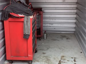 5 x 10 storage unit in Fall River, MA