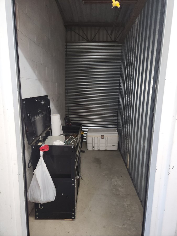 5 x 10 storage unit in Toms River, NJ