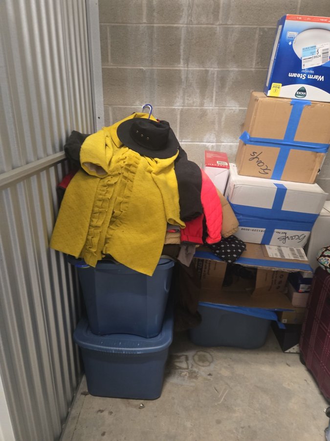 5 x 5 storage unit in Baltimore, MD